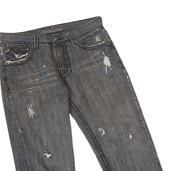 🌴FINAL SALE Axe & Crown Like New Men's Straight Jeans 33 X 34 - Picture 3 of 11